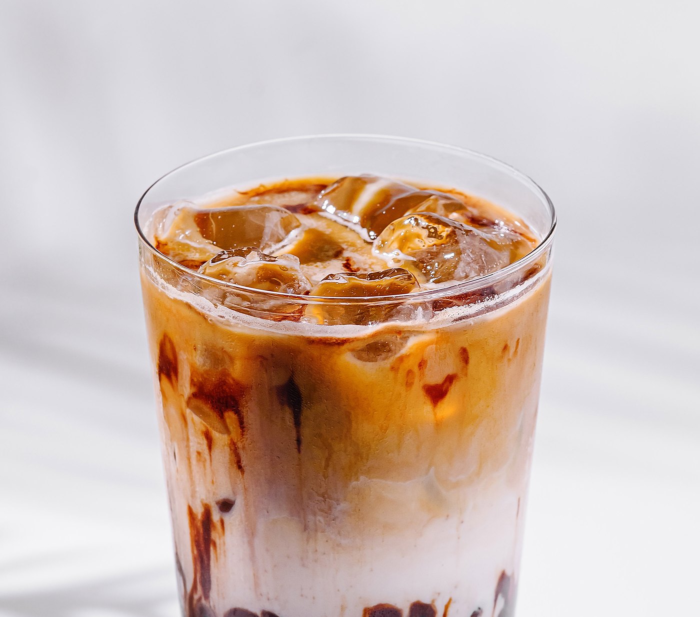 カフェモカの盛り付け例